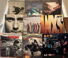 Classic Rock Vinyl LP's GREAT