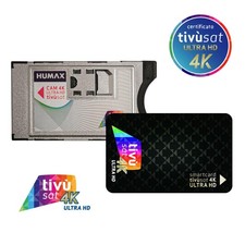 HUMAX CAM tivùsat 4K Ultra HD, tessera tivusat inclusa