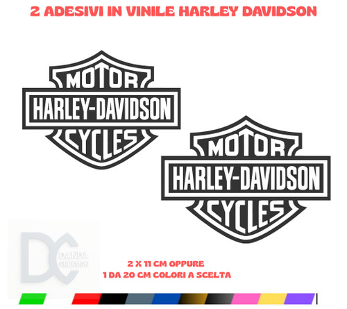 Adesivo harley davidson - adesivo,