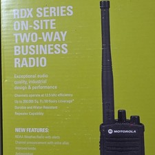 Motorola RDX Series VHF radio