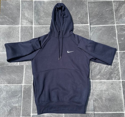 Felpa nike navy - felpa, cappuccio