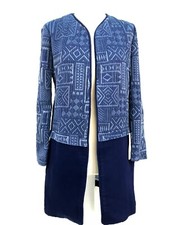 Cappotto In Denim Blu ZARA