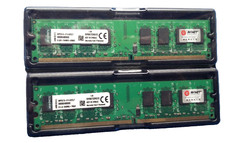 KIT 2  MODULI DI MEMORIA RAM KINGSTON  2 X 2 GB (4  GB) 667 MHz DIMM PC2 DESKTOP