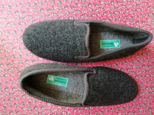 Pantofole feltro lana - in,