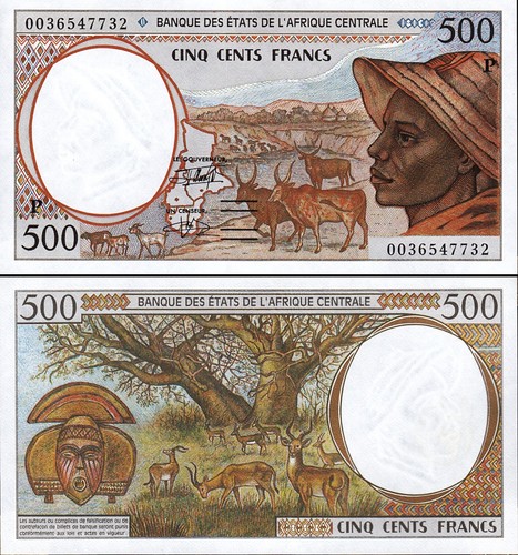 Stati centrafricani ciad 500 - centrafricani,