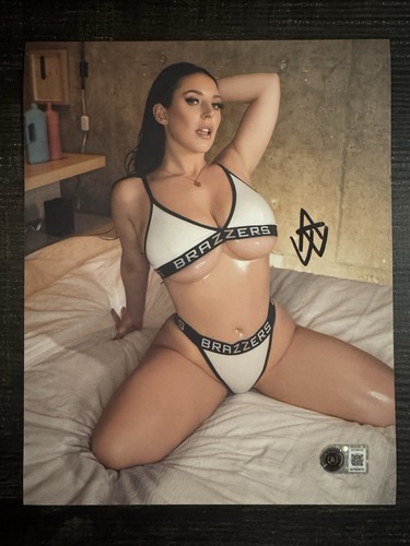 Foto firmata angela white - firmata,
