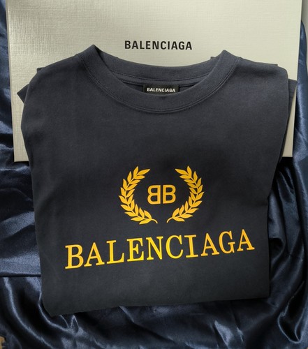 Shirt oversize balenciaga bb - t-shirt,
