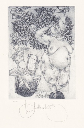 Exlibris konstantin antioukhin - exlibris,