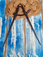 Antica Compasso In Ferro Forgiato A Mano 