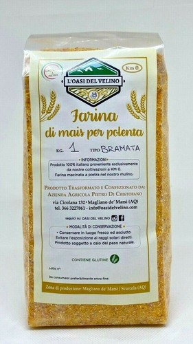 Farina per polenta bramata - farina,