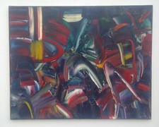 Pierluigi de Lutti  100 x 80 materico 