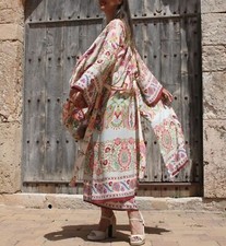 ZARA PRINTED KIMONO WITH BELT