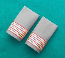 Gradi tubolari vintage camicia e impermeabile Maresciallo Maggiore Aiutante E.I.