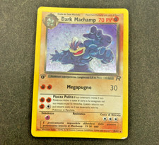 Pokemon Card Dark Machamp Holo 1a edizione 10/82 Team Rocket ITA played PL