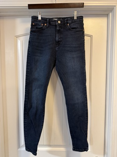 Zara women dark blue - blue, skinny