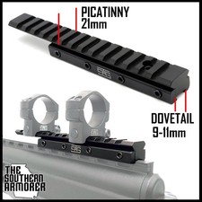 Dovetail to Picatinny Rail |