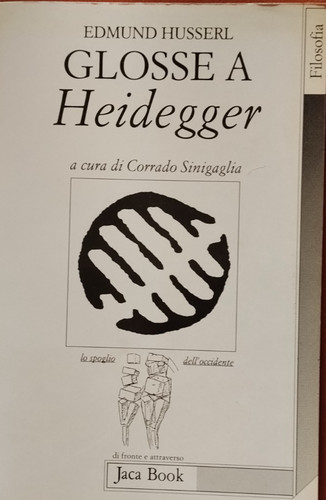 Husserl glosse heidegger - glosse, a