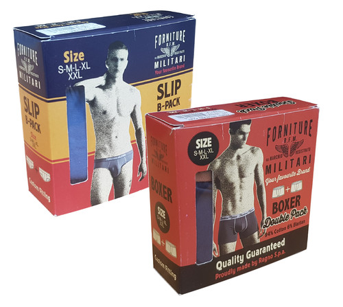 Set pezzi slip boxer uomo - boxer,
