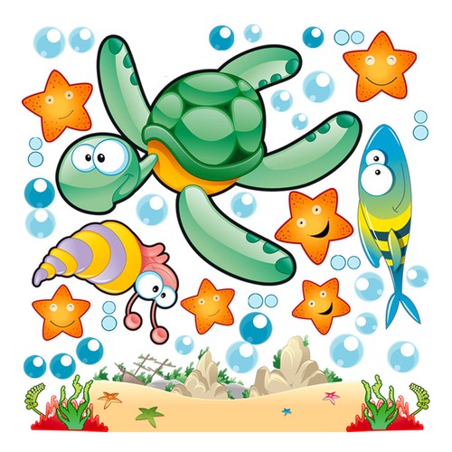 Tartaruga fondale marino