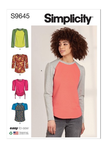 Simplicity 9645 maglia - simplicity, top