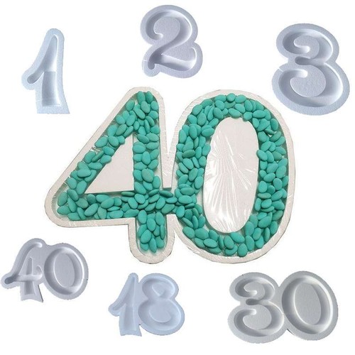 Portaconfetti numero - portaconfetti,