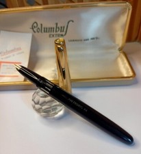 Penna Stilografica Columbus 70 vintage 1952 Piston filler RESTAURATA & GARANTITA