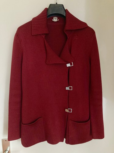 Pull veste caban tricot - caban, soie