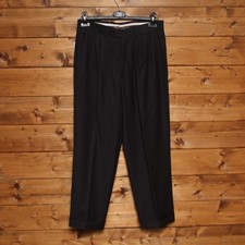 Pantalone HERMES tg. 50 Usato (SA2863) Grigio Uomo Vintage