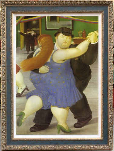 Fernando botero fat dance - botero,