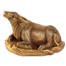 Mucca zodiacale ottone