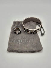 Alexander McQueen Anello e Bracciale Unisex