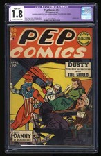 Copertina bondage Pep Comics