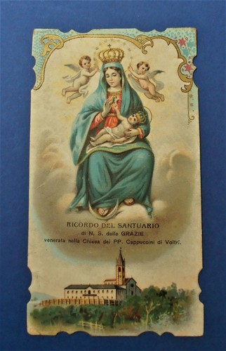 Santino holy card santuario - holy,