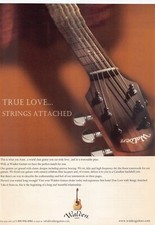 Walden Guitars Stampa Pubblicità Design Classico Prebellico Bracing