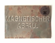 Joseph BEUYS - "Magnetische Postkarte", 1975 - Multiplo / Pubblicato