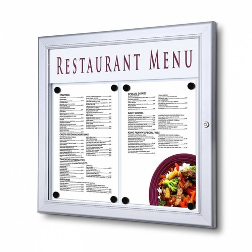 Bacheca porta menu esterno - porta,