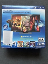 Console Playstation 3 Super Slim Bianca 500gb Edizione Limitata - Variante