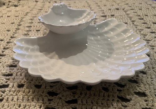 Piatto ceramica bianca