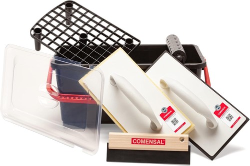 Set pulizia piastrelle 8pz - set,