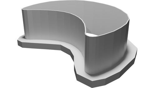 Formina biscotti luna forma - biscotti,