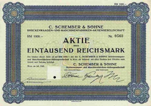 Bilance schember söhne - bilance,