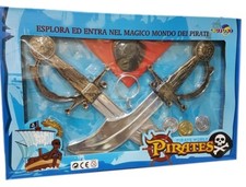 x Pirati Set Accessori Pugnali