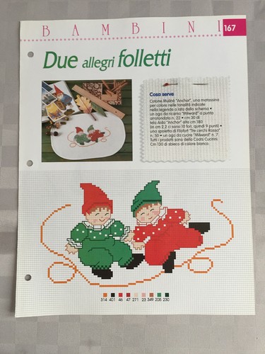 Schema punto croce bambini - punto,