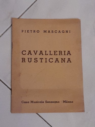 Cavalleria rusticana pietro - cavalleria,