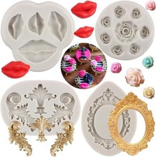 Stampo 4x stampi silicone rosa