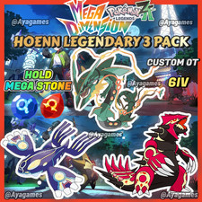 Rayquaza Kyogre Groudon ✨6IV