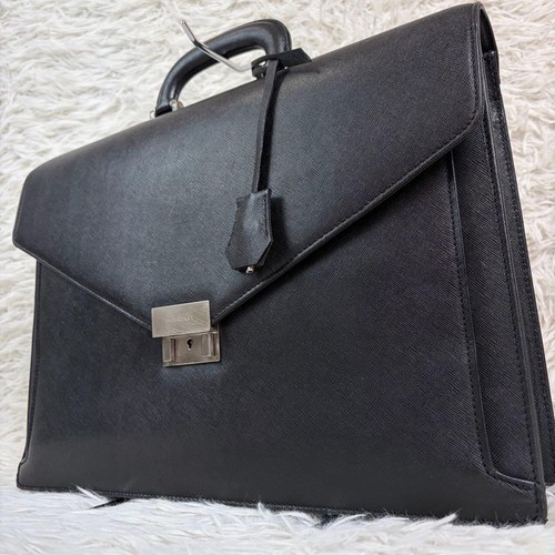 Burberry saffiano valigetta - burberry,