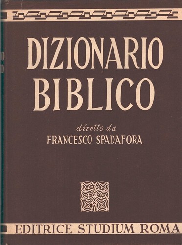 Dizionario biblico - , di
