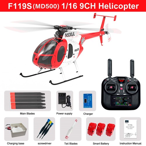 Yuxiang f119s md500 - yuxiang, rc