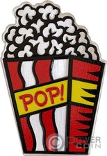 BURTON MORRIS American Icons 1 oz moneta argento 2$ Isole Salomone 2023